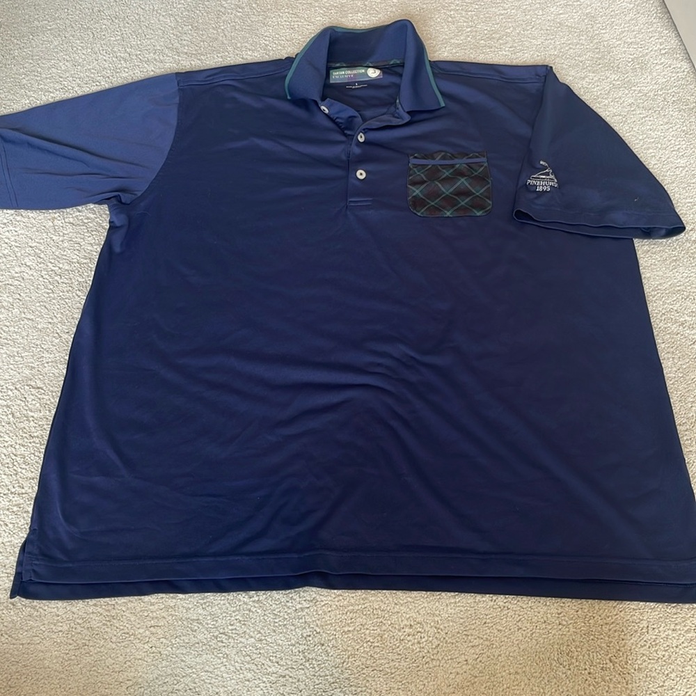Tartan Collection Men’s Polo- sz- large